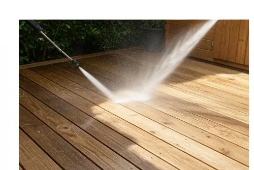 Nettoyage de terrasse au karcher — entretien extérieur